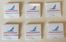 vintage matchbooks, piedmont airlines, paper, vintage advertising, Boeing jet  picture