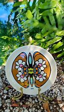 VINTAGE PETER MAX MID CENTURY 1960'S PSYCHEDELIC RARE DINNER PLATE SET X7. picture