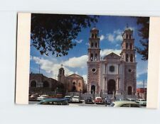 Postcard Cathedral and Antique Mission, Ciudad Juárez, Mexico picture