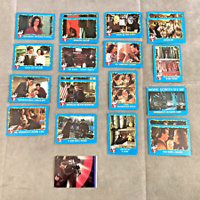 Vintage 1989 Ghostbusters 2 Movie Trading Cards 20 Card & 1 Sticker Lot picture