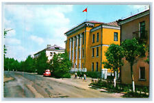 Rzhev Russia Postcard The Building of the CPSU City 1973 Vintage Unposted picture