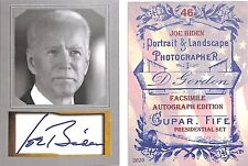 Joe Biden 2020 Presidential ACEO Portrait D. Gordon Facs Autograph Card #BK picture