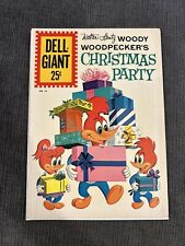 DELL GIANT #54 Woody Woodpeckers Christmas Party 1961 NM HIGHER GRADE Lantz 25c picture