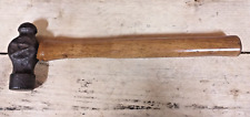 Vintage 2 lb ball peen Hammer with wooden handle in good condition picture