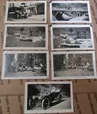 Vintage Car Photo Lot Early California Camping Sierra Mountains Antique Original picture