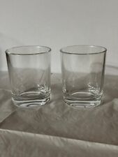 Small clear 3.5 oz shooter glass pair (2 glasses) picture