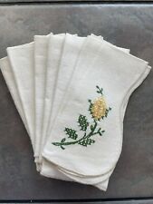 Embroidered Vintage Napkins picture