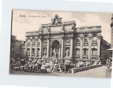 Postcard Trevi Fountain Rome Italy picture