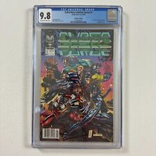 CYBERFORCE 1 1ST APPEARANCE NEWSSTAND CGC 9.8 OW/W (1992, IMAGE) picture