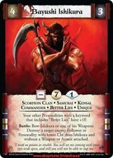 Bayushi Ishikura - Scorpion Clan / Glory of the Empire ENG L5R CCG picture