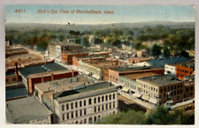 1914 Bird's Eye View of Marshalltown, Iowa IA Vintage Postcard picture