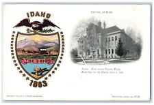 c1905 Square Miles Union Exterior Building Capitol Boise Idaho Vintage Postcard picture