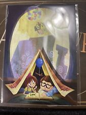 Disney Parks Pixar Up In The Club Now Post Card By Artist Stephanie Laberis picture