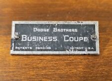 Rare Antique Dodge Brothers Coupe Badge DB picture