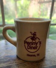 Penny’s Diner Coffee Mug Cup Hearne, Texas Ceramic Restaurant M Ware 10 oz picture