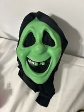 Vintage Fun World Easter Unlimited Green SARAH SPOOK Ghost Halloween Mask picture
