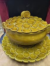 Avocado￼ Green Large soup Tureen, marked USA 1A7, c1950s picture