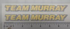 Team Murray BMX fork decals picture