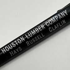 VTG Ballpoint Pen Houston Lumber Co. Hays Russell Claflin KS picture