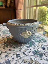 Wedgwood Blue White Jasperware Planter Handles Made In England Two Tiny Chips picture