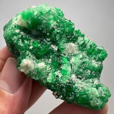 144 CT Unusual High Quality Top Green Emerald Crystals Cluster From Swat @ PAK picture