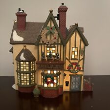 Dept 56 Heritage Village Dickens #58328 1995 J.D Nichols Toy Shop Lighted House picture