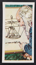 Leonardo Da Vinci 1975 Inventions Brooke Tea Midgee Card #6 (NM) picture