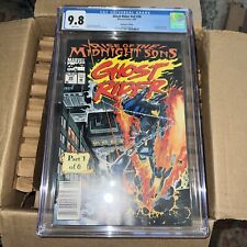🔑🔥Ghost Rider v2 28 CGC 9.8 RARE NEWSSTAND Midnight Sons picture