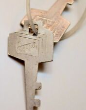 Pair of Vintage Skyway Luggage Keys - Small -  No Numbers picture