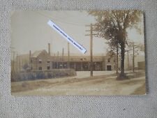 1919 RPPC of Trolley in TROLLEY BARN at CHARLTON MA Worcester MA STREETCAR Line picture