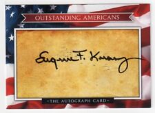 EUGENE GENE KRANZ Signed Outstanding Americans Autograph Card - NASA Astronaut picture