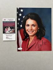 Tulsi Gabbard autographed signed 8x10 photo JSA COA Hawaii Army USA Congress HI picture