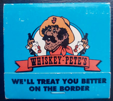 Whiskey Pete's Jean Nevada Casino Full 30 Strike Matchbook picture