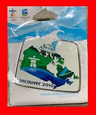 2010 VANCOUVER OLYMPIC PIN BADGE CANADA MAP INUKSHUK LOGO picture