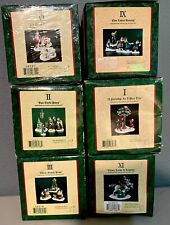 Lot of 6 Department 56 Heritage Village Item Christmas Figures picture