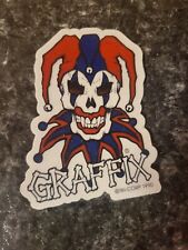 Vintage Graffix Water Pipe Bong Decal Window Sticker 1990’s picture