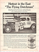 1961 Pennzoil Motor Oil Vintage Magazine Ad  