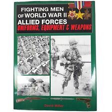 WW2 US British French Fighting Men of WW2 Allied Forces Hardcover Reference Book picture