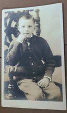 Vintage Real Photo Postcard Posed DeYoung Studio New York picture