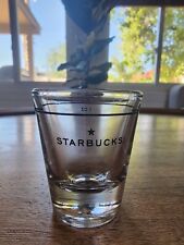 RARE Starbucks Barista Coffee Espresso Shot Glass | 1oz picture