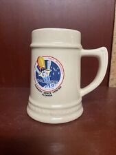Vintage Kennedy Space Center Florida Ceramic NASA Challenger Shuttle Mug 5 1/4