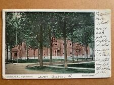 Postcard Camden NY - c1900s High School picture