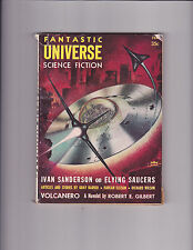 Fantastic Universe Science Fiction February 1957 Pulp Ivan Sanderson picture