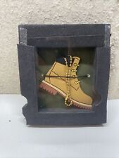 Timberland Boot - Leather Key Chain Tag – Light Tan Key Fob. Fast Ship. #A2 picture