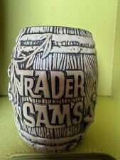 Disney Trader Sam's Enchanted Tiki Bar Shipwreck Rum Barrel Mug 1st Edition picture