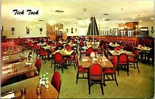 Tick Tock Restaurants Dinning Area Hollywood California Postcard picture