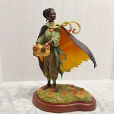 Autumn Thomas Blackshear Ebony Visions Figurine Woman African American Harvest picture