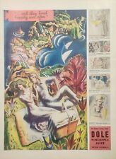 1939 Dole Pineapple Juice Print Ad Ephemera Wall Art Decor by Millard Sheets picture