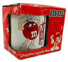 Coffee Mug M&M Red Collectible Character Ceramic Hot Chocolate Coffee Cup 2012 picture