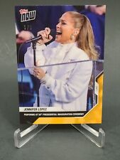 Jennifer Lopez 2020-21 Topps Now Election Gold 1/1 picture